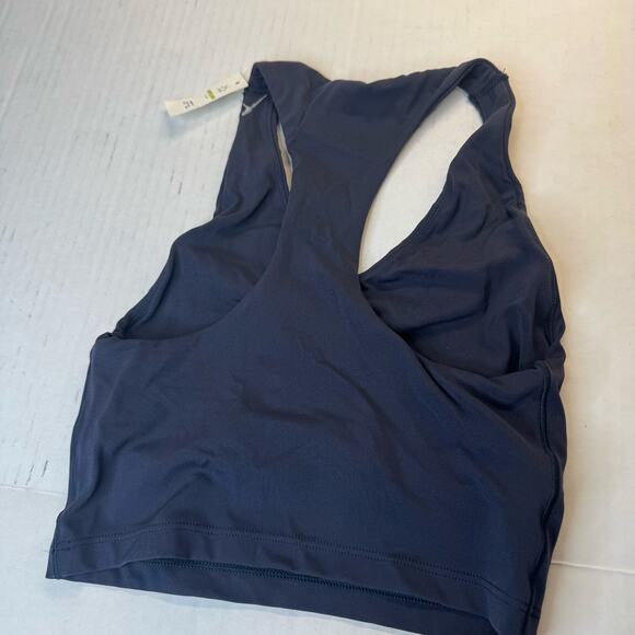 OFFLINE by Aerie Real Me Racerback Longline Sports Bra Fresh Bright 2XS NWT - Picture 4 of 8